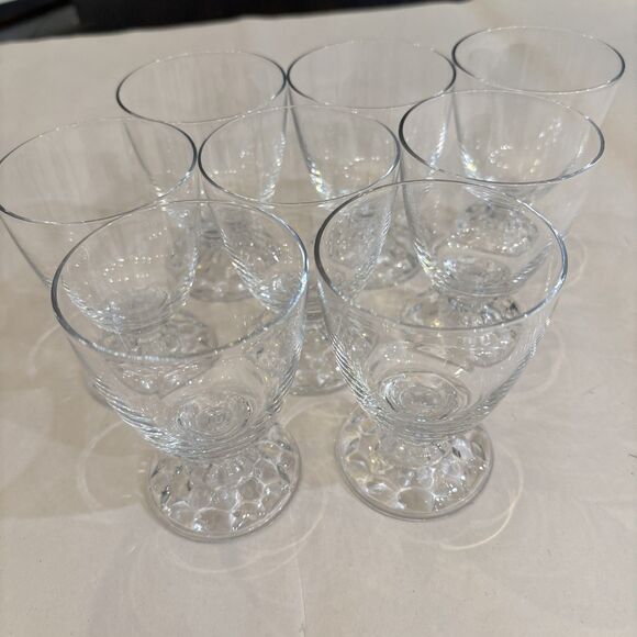 Fostoria Other - Fostoria American Lady Crystal Oyster Cocktail Glasses -  (Set of 8) 4oz Footed